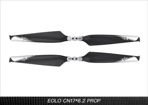 Eolo Foldable Carbon Fiber and Nylon Composite UAV Propellers 17x6.2 Inch [CN1762]